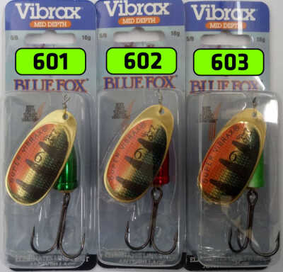 Blue Fox Vibrax Mid Depth No:6 Kaşık 18gr (Yayın Turna Kaşığı) - 1