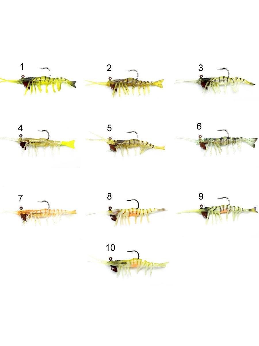 Captain 3049 Magic Shrimp 3D Silikon Karides 76mm 5.5gr