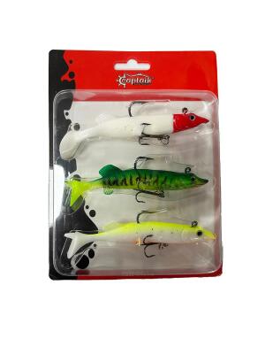 Captain 3068 Pluse Soft 12cm 15gr Turna Silikonu 3 Adet - 1