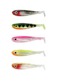 Captain 3074 Duck Tail Soft 9cm Levrek Silikon Yem 8.4gr 5 Adet - Captain