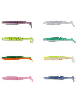 Captain 3516 Pukka Shad 9cm 7gr Levrek Silikonu 5 Adet Suni Yem - 1