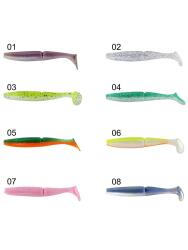 Captain 3516 Pukka Shad 9cm 7gr Levrek Silikonu 5 Adet Suni Yem - 2