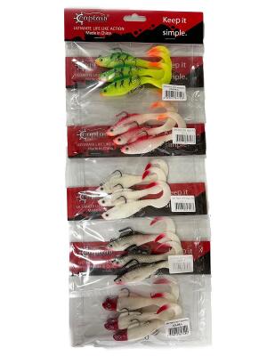 Captain 3559 Pencil Soft 10cm 12.5gr Turna Silikonu 3 Adet - 1