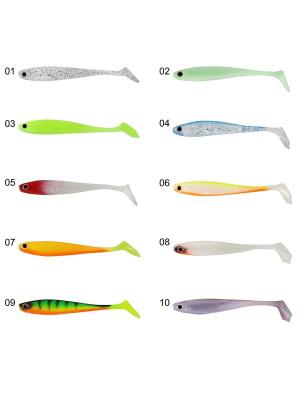 Captain 3587 Dagi Duck Shad 9cm 7gr Levrek Silikonu 5 Adet Suni Yem - 2