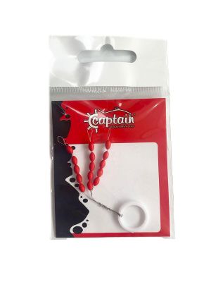 Captain 4913 Stoper Kırmızı Silikon Stopper 15 Adet - 1