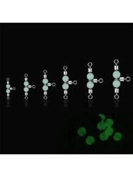 Captain 5049 Üçlü Boncuklu Fırdöndü 10 Adet Paket Black Nikel 37mm - Captain