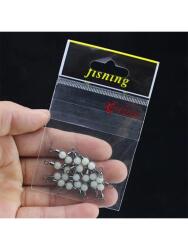 Captain 5049 Üçlü Boncuklu Fırdöndü 10 Adet Paket Black Nikel 37mm - 4