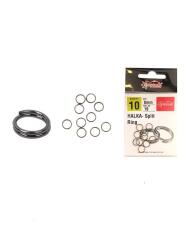 Captain 5140 Kaşık Halkası 10 Adet Black Nikel