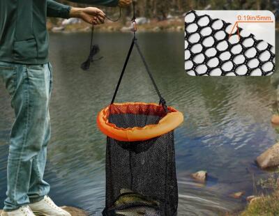 Captain 6615 Fileli Livar Şamandralı Balık Sepeti 50x90cm - 3