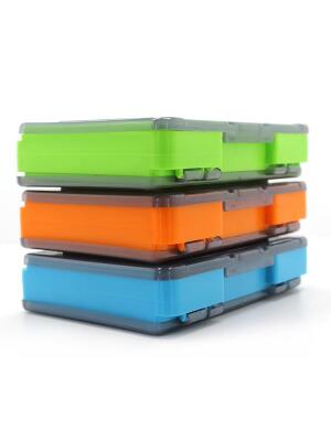 Captain 7221 Sahte Balık Kutusu 12 Gözlü 13x9x3.5cm - 1