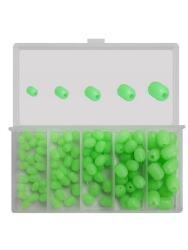 Captain 7660 Silikon Boncuk Seti Glow 100lü Kutuda - Captain