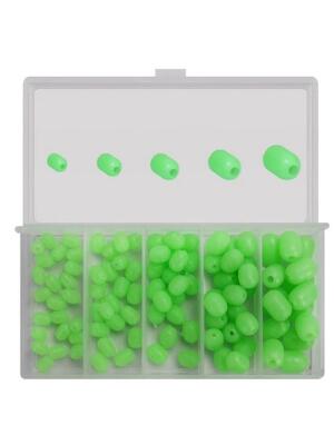Captain 7660 Silikon Boncuk Seti Glow 100lü Kutuda - 1
