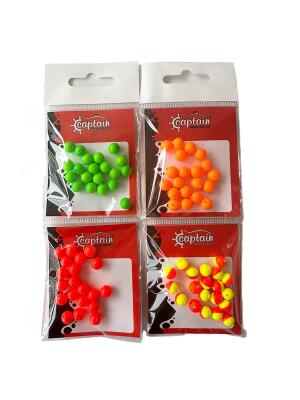 Captain 7665 Renkli Yuvarlak Boncuk 75mm Plastik Boncuk 20 Adet - 1