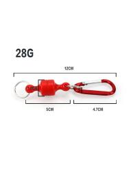 Captain 7683 Çok Amaçlı Mıknatıslı Karabina Magnet Klips - 2