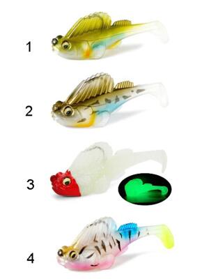 Captain Jumping Soft 7.5cm 14gr Levrek Silikonu Suni Yem 1 adet - 2