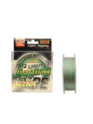 Captain Light Jigging 12X Ultra PE 12 Örgü Jig İpi 300mt Multi Color - 1