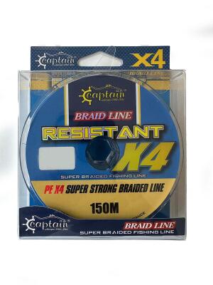 Captain Resistant PE 4 Kat Spin İp Misina 150mt Yeşil - 1