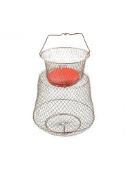 Captain Şamandıralı Tel Livar Balık Sepeti 12mm Göz 20x30cm - Captain