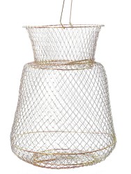Captain Tel Livar Balık Sepeti 12mm Göz 30x38cm - Captain