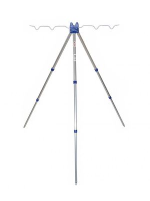 Captain Tripod Alüminyum Teleskobik 3'lü Kamış Sehpası Mandallı 120cm - 1