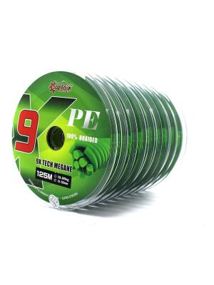 Captain X9 Megane Tech PE 9 Örgü İp Misina 125mt Dark Green - 1
