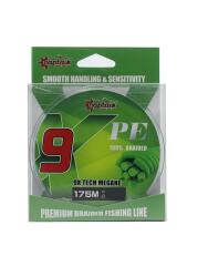 Captain X9 Megane Tech PE 9 Örgü Spin İpi 175mt Dark Green - Captain