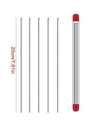 Captain Yem Şişi 1mm Canlı Yem Takmak İçin 25cm İnox Şiş 5 Adet - 2