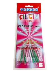Çılgın Serisi Çinekop Çaparisi - Beyaz/Yeşil - Vurgun Çapari