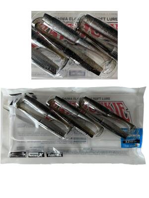 Daiwa Bait Junkie 8cm Minnow 6 adet Pearl Gudgeon Silikon Yem - 1