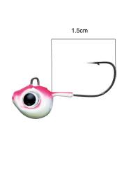 Daiwa Gekkabijin SW Light Jig Head SS No:4 Glow – 1.5cm uzunluk - 2
