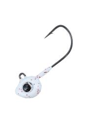Daiwa Gekkabijin SW Light Jig Head SS Red Glow No:8 4 Adet