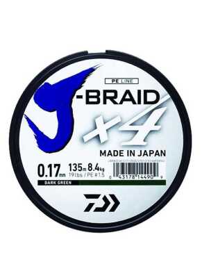 Daiwa JBraid 4B Koyu Yeşil 270m İp Misina - 1