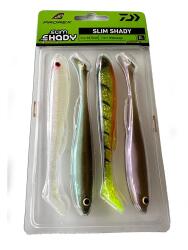 Daiwa Prorex Slim Shady 10.5cm Silikon Yem 4 Farklı Renk Mix. - Daiwa