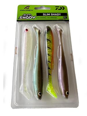 Daiwa Prorex Slim Shady 10.5cm Silikon Yem 4 Farklı Renk Mix. - 1