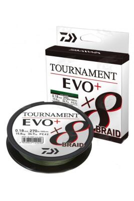 Daiwa Tournament 8B EVO+ Dark Green 135m İp Misina - 1