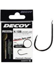 DECOY K-105 Live Bait Light Olta İğnesi 12 Adet - Decoy