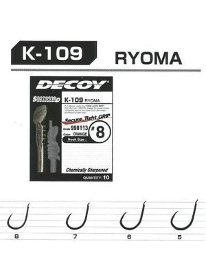 DECOY K-109 Ryoma Orange Olta İğnesi 10 Adet