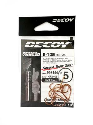DECOY K-109 Ryoma Orange Olta İğnesi 10 Adet - 1