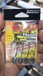 DECOY SV-34 SALT GROOVE JH 2/0 JIG HEAD - Decoy