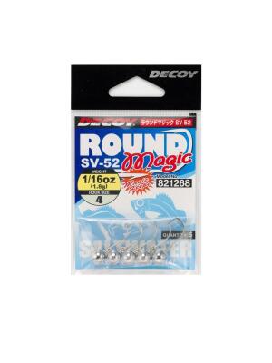DECOY SV-52 Round Magic JH Jig Head 5 Adet No:8 - 1