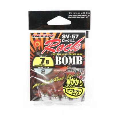 DECOY SV-57 ROCK BOMB No.2 7GR JIG HEAD - 1