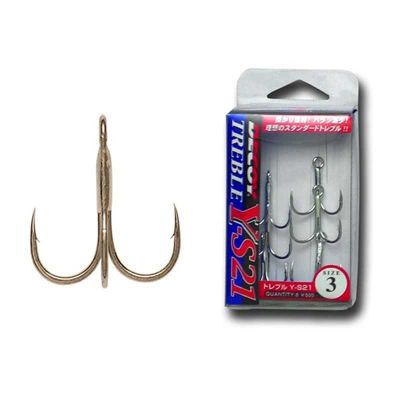 DECOY Y-S21 STANDART TREBLE NO.2 Rapala İğnesi - 1