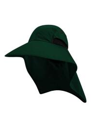 Ense Korumalı Outdoor Şapka - UV Korumalı - Haki - 2