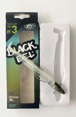 Fiiish Black Eel BE150/Be1148 simple combo 35gr Silikon Yem WHITE - 1