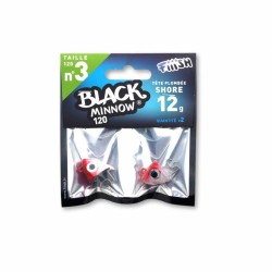 Fiiish BM120/3 BM868 Shore rouge 12gr JigHead - Fiiish