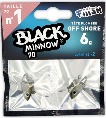 FIIISH BM70-1 BM144 JIG HEAD OFF SHORE 6GR KAKI - 1
