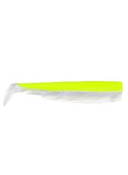 Fiiish BM90/2 BM534 3X-Gövde Jaune F. Blanc Silikon Yem - 1