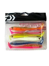 Flat Junkie Duckfin Shad 10.7cm 6 Ad. Mix. Paket Silikon Yem