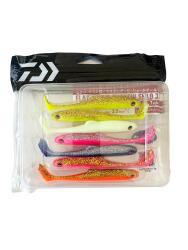 Flat Junkie Duckfin Shad 8,9cm 7 Adet Mix.Paket Silikon Yem