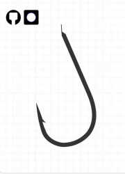 Fudo 1801 Chika Black Nikel İğne - Fudo